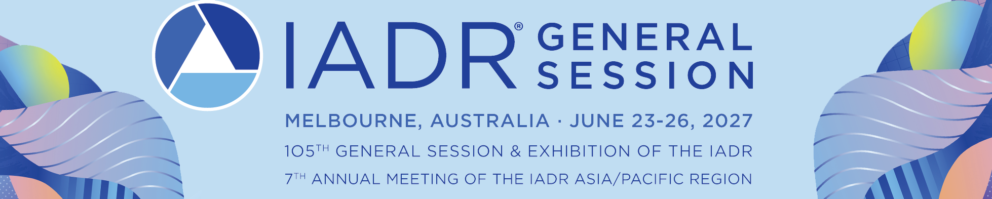 IADR 2027 General Session Logo