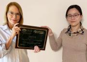 Photo of Biological Research award recipient